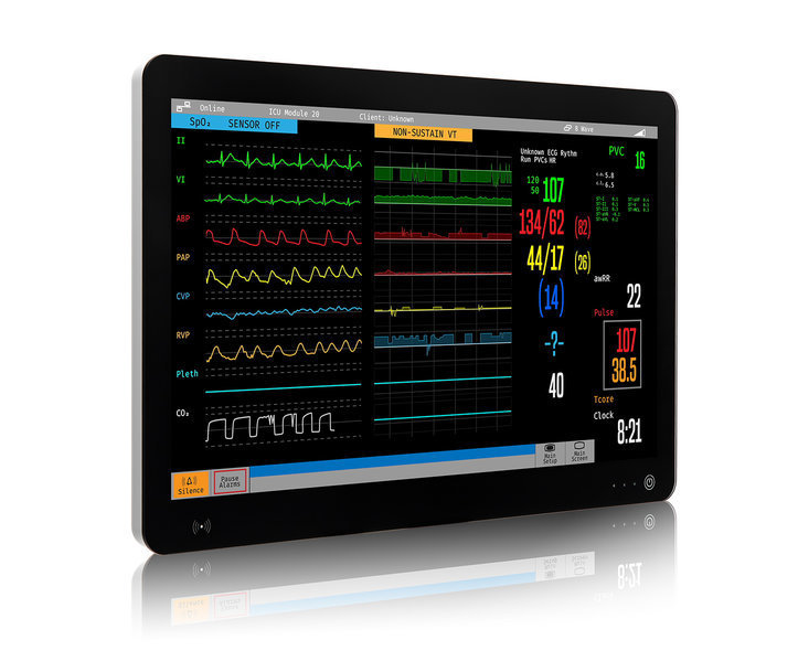 MEDIVIEW MEDICAL MONITOR AND NEW 23.8 MEDICLIENT VARIANT COMPLEMENT KONTRON'S MEDICAL TECHNOLOGY PORTFOLIO